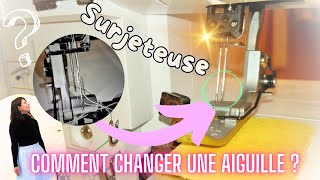 Comment changer une aiguille cassée  surjeteuse [upl. by Hild362]