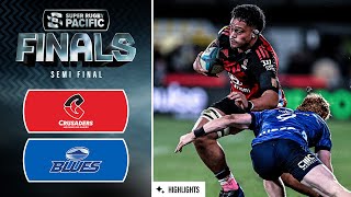 Super Rugby Pacific 2023  Crusaders v Blues  Semi Final Highlights [upl. by Elocyn538]