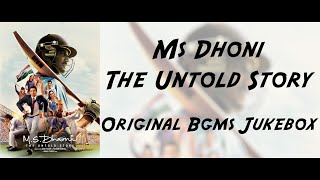 Ms Dhoni Bgms Jukebox  MSDhoni  The Untold Story Full Background Musics  MS Dhoni Bgm Music [upl. by Bronwyn481]