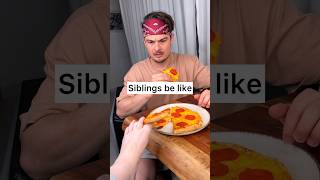 How to share PIZZA with your sibling properly😁❤️🍕 CHEFKOUDY [upl. by Charles881]