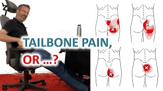 Your Sitting Posture Can Cause Tailbone Pain  Gluteus And Multifidi Muscles [upl. by Assilym]