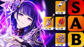 5 Weapons Pull Value Tier List  Theorycrafting Takes [upl. by Gwenette]