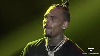 Chris Brown Full Performance Tidal Pop Up Show 2017 [upl. by Wills]