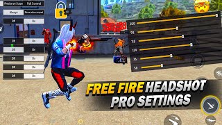 10 Pro Settings  Sensitivity  Fire Button 100 Working 😱  Auto Headshot Setting 🔥  Free Fire [upl. by Genisia]