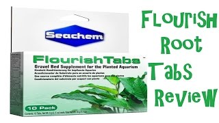 Seachem Flourish Tabs Product Review [upl. by Anesuza]