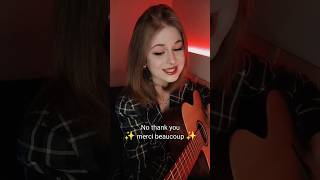 Pardon my french 🤭 de Gabi Sklar pardonmyfrench cover acoustic singing harmonies [upl. by Yenruoj]