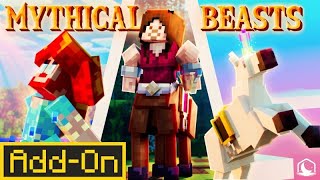 Mythical Beasts AddOn  Minecraft Marketplace Addon  Showcase [upl. by Camel936]