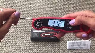 Digital Meat Thermometer  Best Waterproof Instant Read Thermometer [upl. by Aisile]