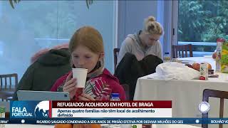 Refugiados acolhidos em Braga [upl. by Flori]