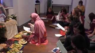 Hanuman Jayanti 2015 in Russia Hanuman Chalisa Bhakti Marga [upl. by Ardekahs]