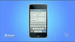 How to view video from Swann DVR 2500 series on 3G iPhone [upl. by Yerrok]