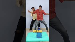 Pickup the water jar and hold 5 second challenge short funnyyoutube viral [upl. by Ibok620]