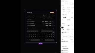 Responsive Calendar Component in Figma [upl. by Korrie]