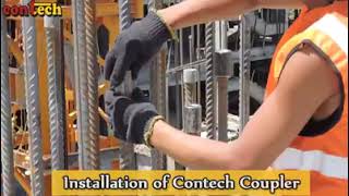 ConTech Coupler Installation [upl. by Suirada]