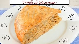 Tortilla de Macarrones  Receta de Cocina en Familia [upl. by Retepnhoj760]