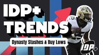 Strike Dynasty Gold Deep Stashes amp BuyLow Gems for Fantasy Football Dominance  IDP Plus Trends [upl. by Akinorev]