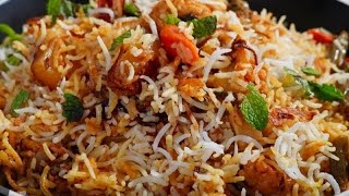 VEG DUM BIRYANI Quick And Easy HYDERABADI VEG DUM BIRYANI Tarkari ki biryani fairykitchen [upl. by Enirok482]