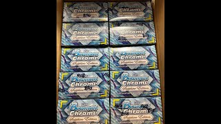 2023 Bowman Chrome SAPPHIRE Box 1 amp 2 [upl. by Regine76]