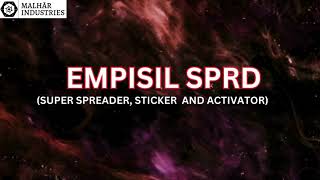 EMPISIL SPRD SUPER SPREADER STICKER AND ACTIVATOR emulsifier chemicals specialitychemicals [upl. by Ardrey]