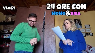 24 ORE CON MOMO E KIKA VLOG 1 [upl. by Ardnaik]