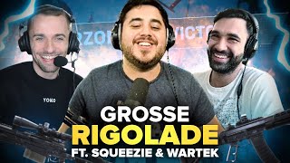 🔥 GROSSE RIGOLADE AVEC SQUEEZIE ET WARTEK [upl. by Nairred]