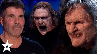 Most HORRIFYING Britains Got Talent Contestant EVER All Auditions amp Performances from The Witches [upl. by Wachter]