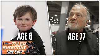 Meet The Oldest And Youngest Drivers At The Tulsa Shootout [upl. by Mickey]