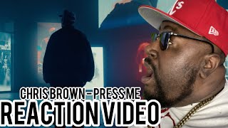 Chris Brown  Press Me Official Video REACTION [upl. by Ylloh]