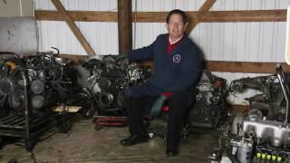 Inside Kents Engine Cave 1960s 1970s 1980s 1990s Mercedes Engines For Sale [upl. by Neom]