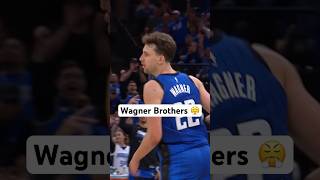 The Wagner Brothers amp The Magic are GOING TO WORK in game 4 😤🔥 Shorts [upl. by Ardussi]