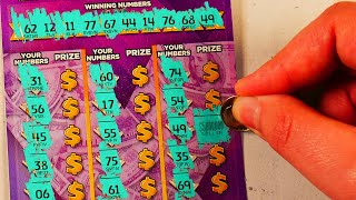 5000000 Lottery Ticket Scratcher JACKPOT 100x The Money [upl. by Ahola943]