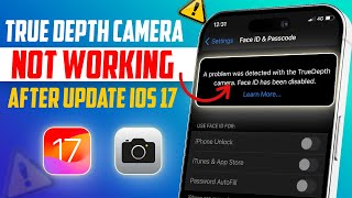 Fix Depth Camera Face ID Issue on iPhone After iOS 17 Update  How to Depth Camera Face ID Error [upl. by Maddeu]