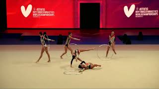 Italy ITA  2023 Rhythmic Worlds Qualifications 5HO Group [upl. by Atalie890]