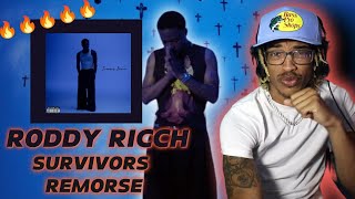 IS RODDY BACK Roddy Ricch  Survivors Remorse REACTION [upl. by Acinej615]