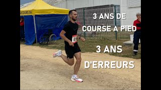 Course à pied Mes 5 ERREURS quand jai commencé à courir [upl. by Innob592]