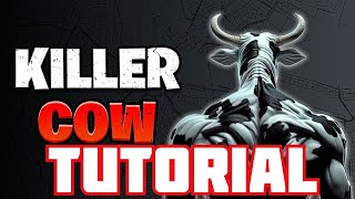 KILLER COW HORROR FORTNITE TUTORIAL HOW TO COMPLETE KILLER COW HORROR MAP [upl. by Reggie2]