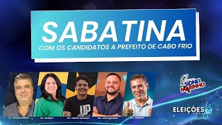 SABATINA COM OS CANDIDATOS A PREFEITO DE CABO FRIO  ELEIÇÕES 2024 NA LITORAL NEWS AO VIVO [upl. by Lyman884]