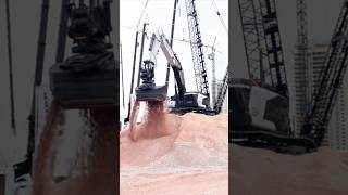 Excavator moves by itself [upl. by Eenot]