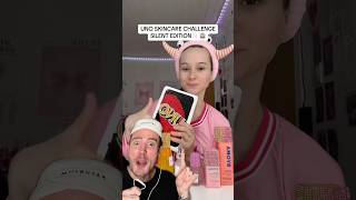 CRAZY SKINCARE CHALLENGE😱follow for more💗 skincare skincareroutine skin beauty beautytips [upl. by Eidlog]