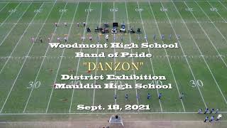 Woodmont High School Band of Pride  Danzon 2021  Aerial Footage [upl. by Malloch]