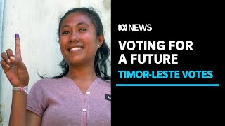 TimorLestes youth voting for a new future  ABC News [upl. by Barbara670]