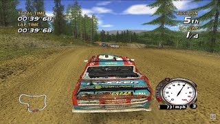 FlatOut  PS2 Gameplay 4K60fps [upl. by Ayoras]