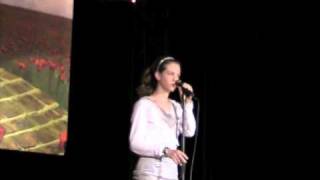 Julia Goodwin singing Imagine 2011 [upl. by Atteugram]