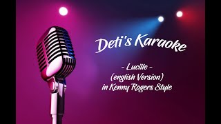 Lucille  Kenny Rogers  Karaoke [upl. by Melisent]