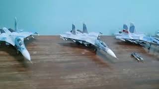 Sukhoi family 172 Diecast jcwings Hobby master Airforce One [upl. by Boland]