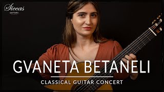 GVANETA BETANELI  Classical Guitar Concert  Tarrega Barrios and de Narváez  Siccas Guitar [upl. by Aniluj]