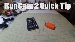 RunCam 2 Quick Tip [upl. by Rednazxela]