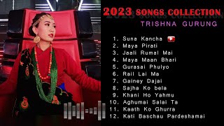 TRISHNA GURUNG  2023 LATEST SONGS COLLECTION [upl. by Sajet77]