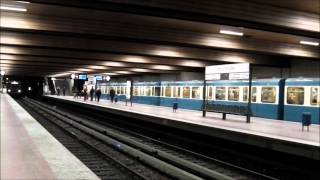 Implerstraße  Münchner UBahn A B und CZüge [upl. by Ardnalac]