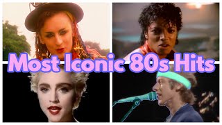 The 100 most iconic songs of the 80s New Version [upl. by Trudi]